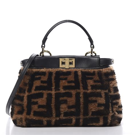 fendi peekaboo mini price australia|fendi peekaboo mini shearling.